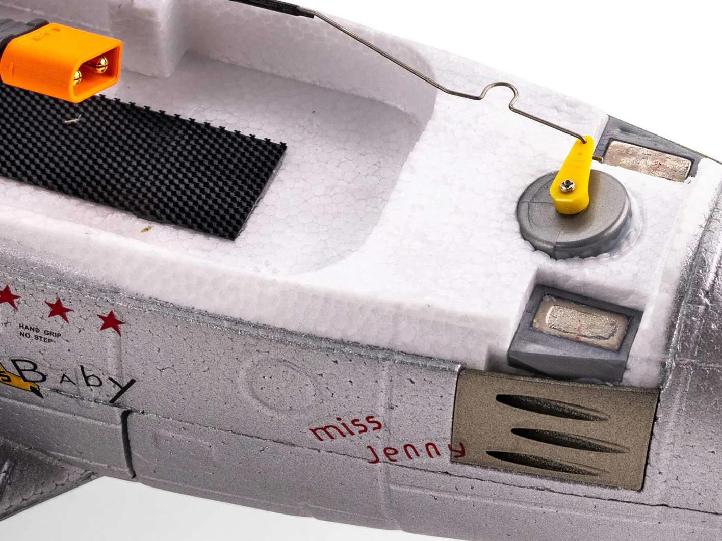 E-Flite UMX F-86 Sabre 30mm EDF Jet BNF Basic with AS3X and SAFE Select EFLU7050 - Image 16