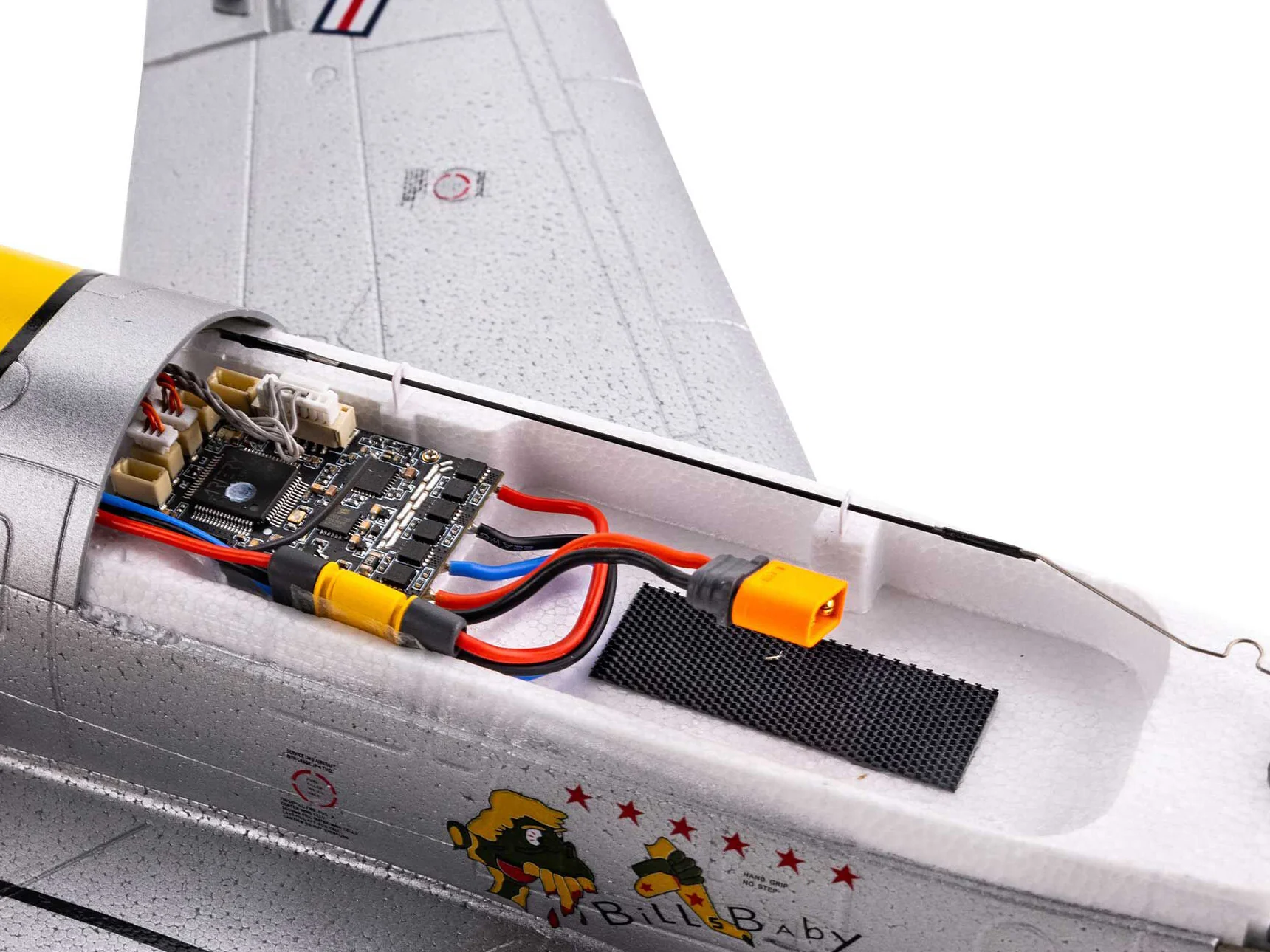 E-Flite UMX F-86 Sabre 30mm EDF Jet BNF Basic with AS3X and SAFE Select EFLU7050 - Image 17