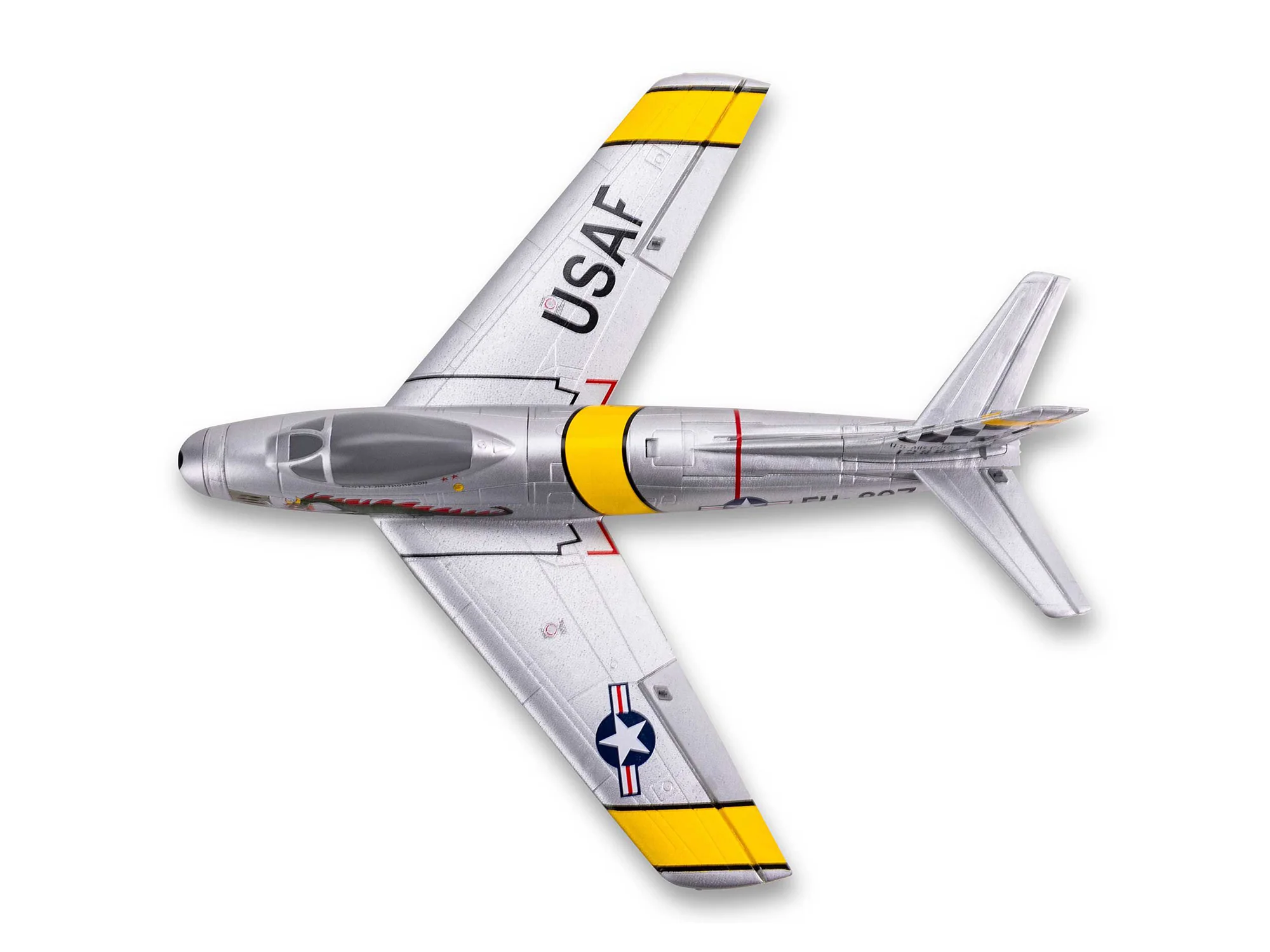 E-Flite UMX F-86 Sabre 30mm EDF Jet BNF Basic with AS3X and SAFE Select EFLU7050 - Image 3