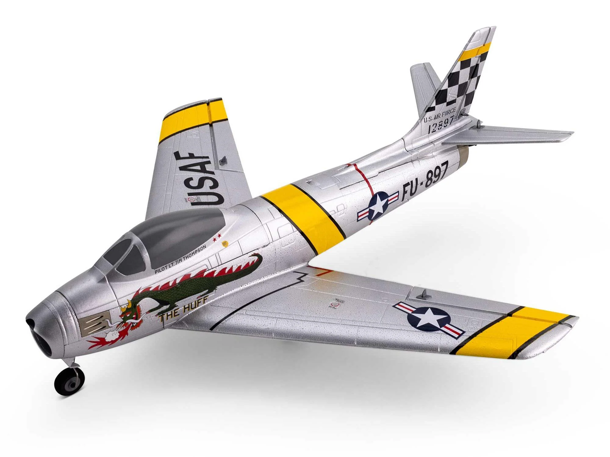 E-Flite UMX F-86 Sabre 30mm EDF Jet BNF Basic with AS3X and SAFE Select EFLU7050 - Image 9