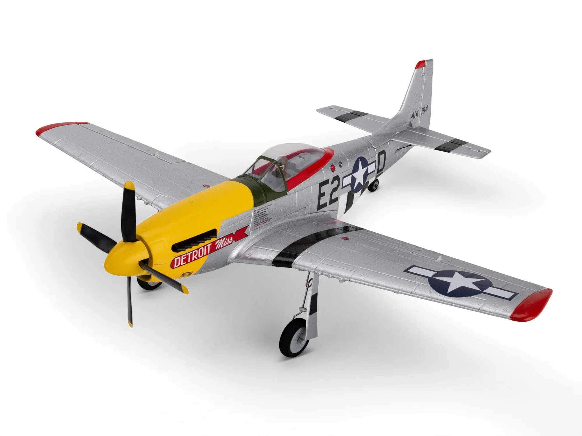 E-Flite UMX P-51D Mustang “Detroit Miss” BNF Basic with AS3X and SAFE - Image 10