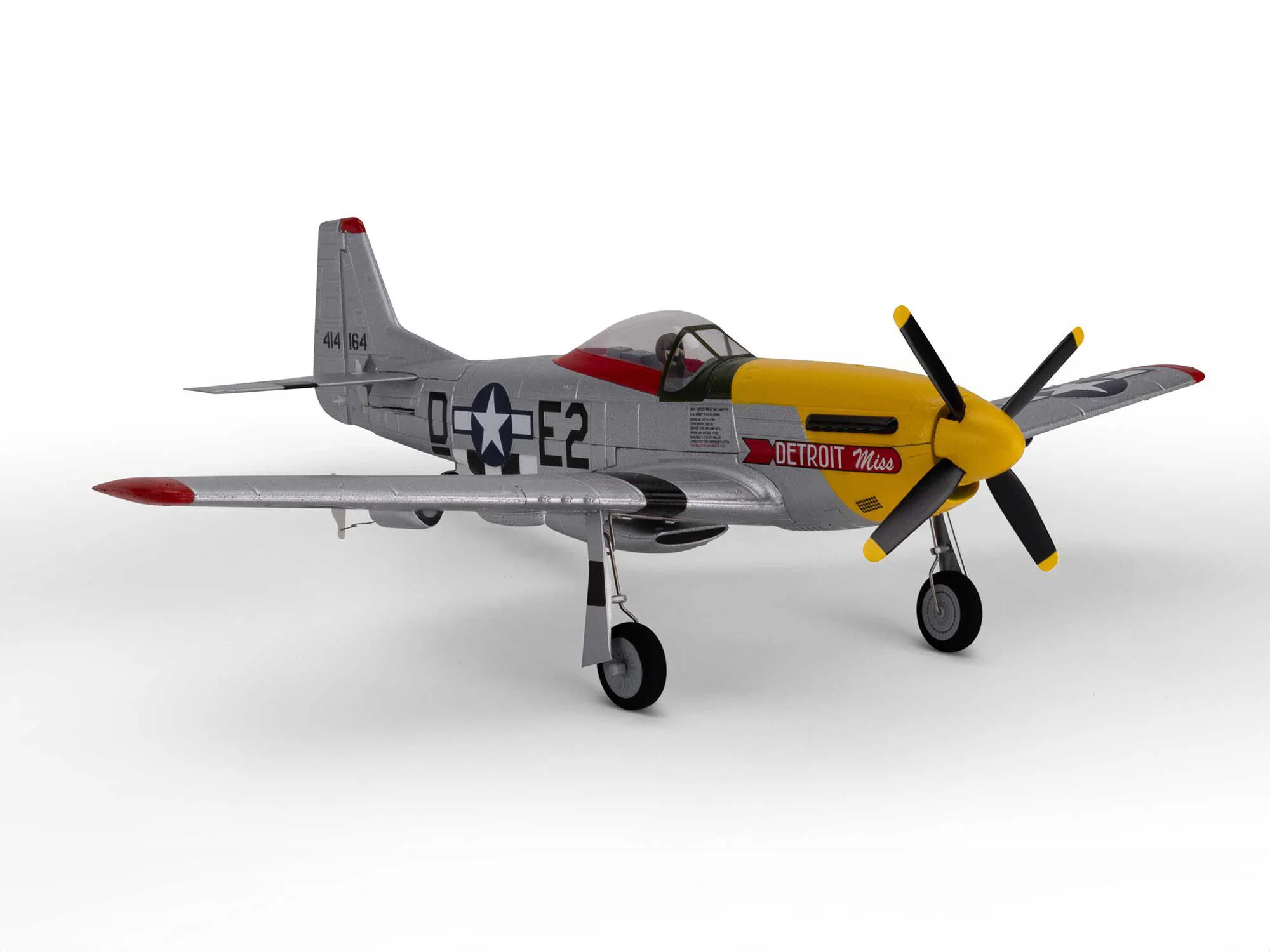 E-Flite UMX P-51D Mustang “Detroit Miss” BNF Basic with AS3X and SAFE - Image 11