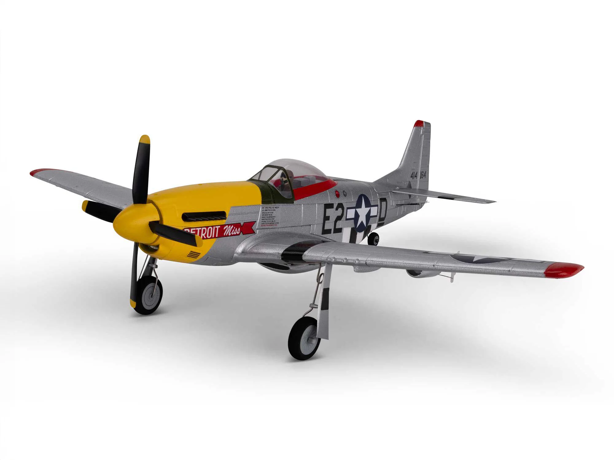 E-Flite UMX P-51D Mustang “Detroit Miss” BNF Basic with AS3X and SAFE - Image 12