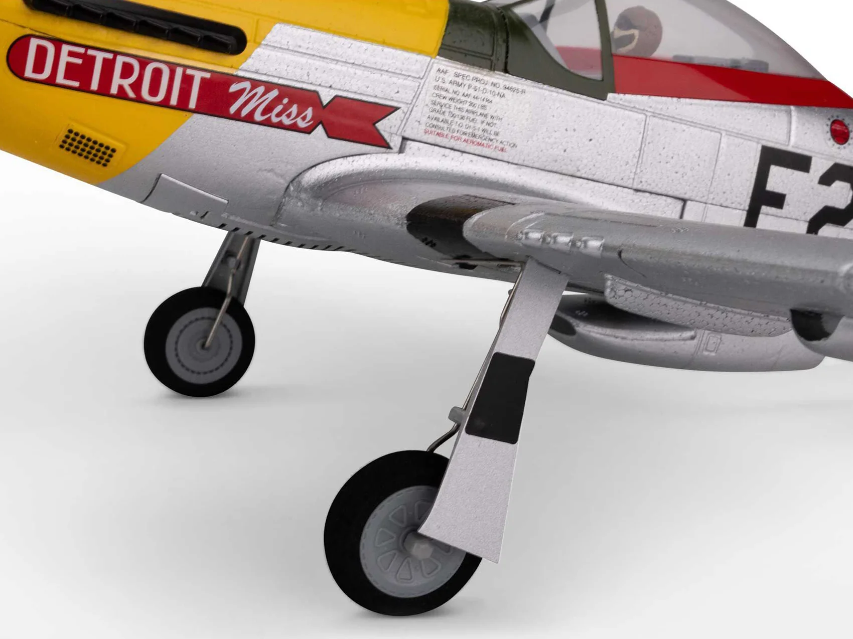 E-Flite UMX P-51D Mustang “Detroit Miss” BNF Basic with AS3X and SAFE - Image 19