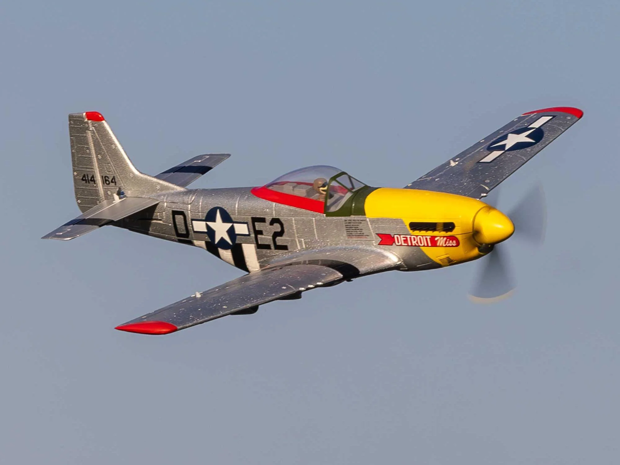 E-Flite UMX P-51D Mustang “Detroit Miss” BNF Basic with AS3X and SAFE - Image 23