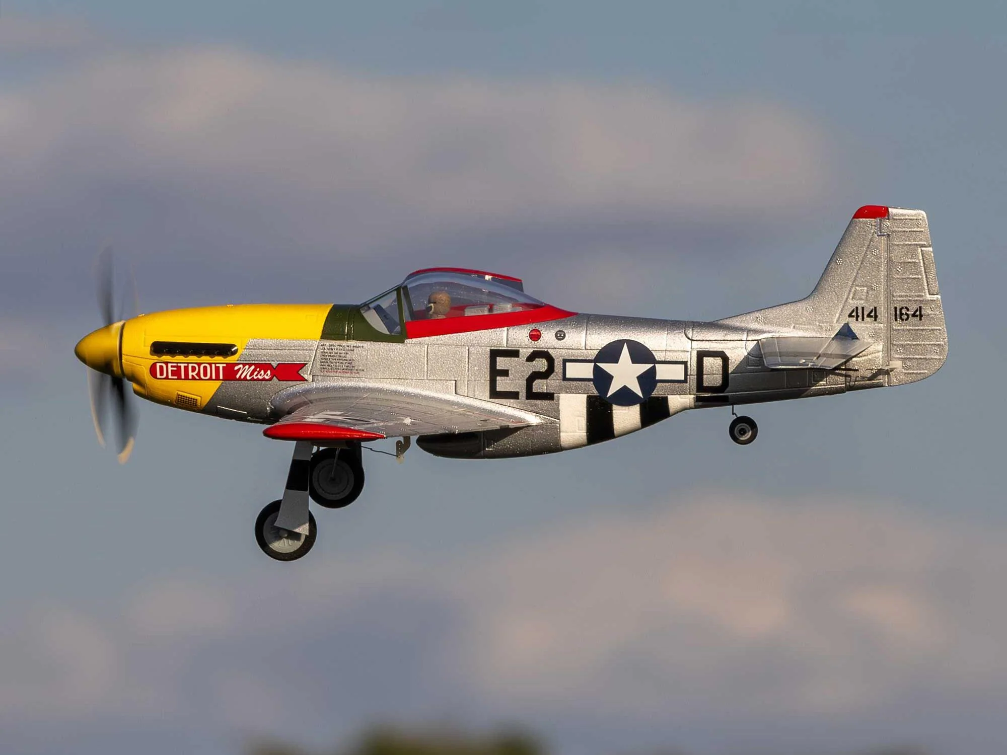 E-Flite UMX P-51D Mustang “Detroit Miss” BNF Basic with AS3X and SAFE - Image 25