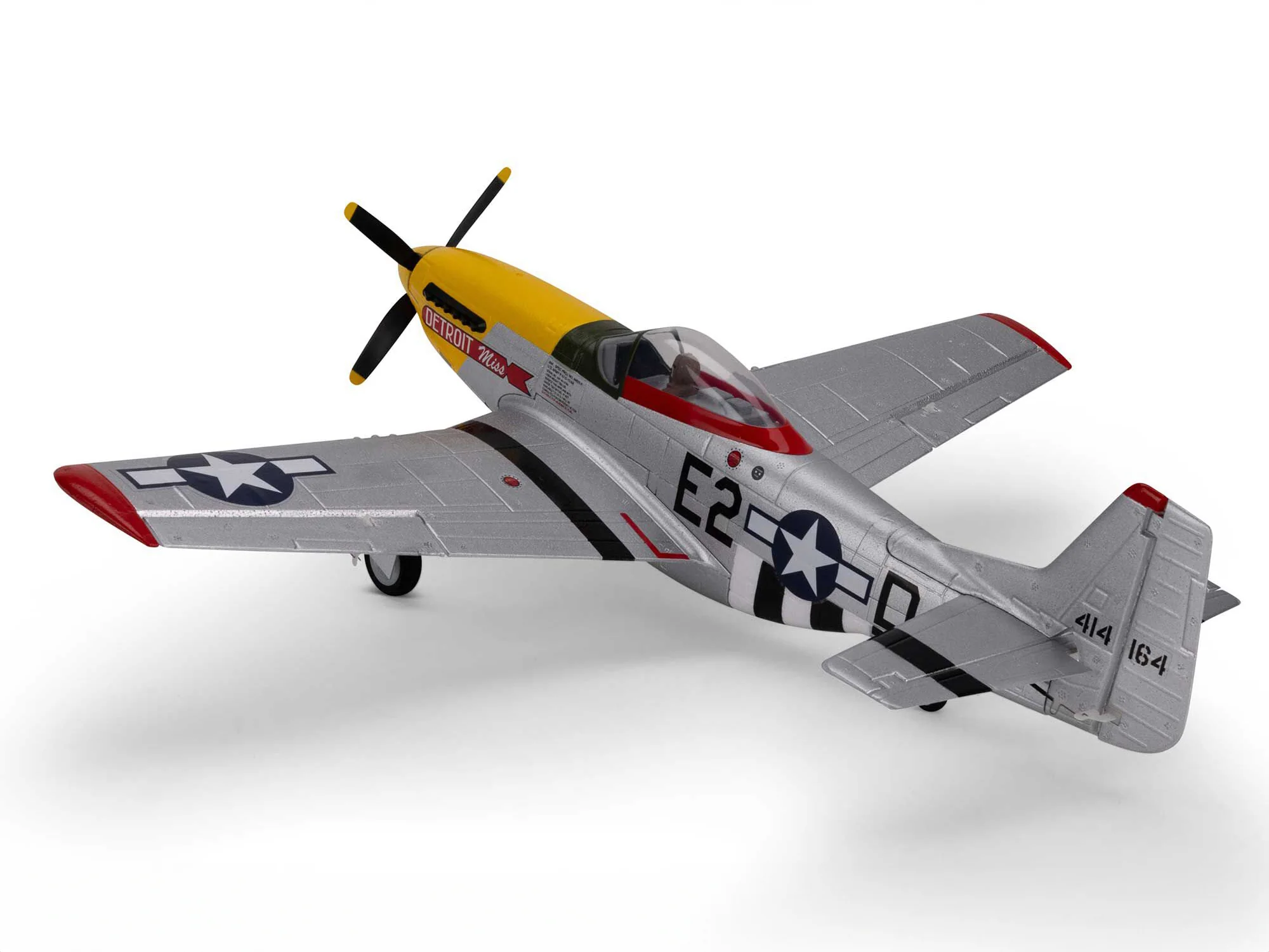 E-Flite UMX P-51D Mustang “Detroit Miss” BNF Basic with AS3X and SAFE - Image 3