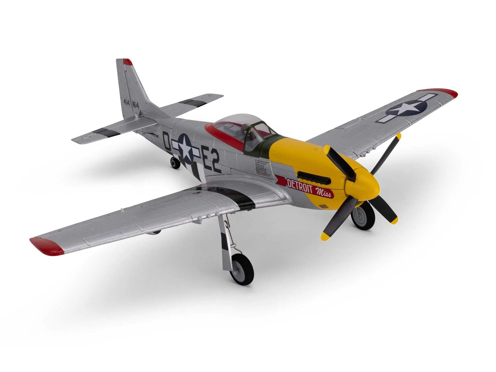 E-Flite UMX P-51D Mustang “Detroit Miss” BNF Basic with AS3X and SAFE - Image 9