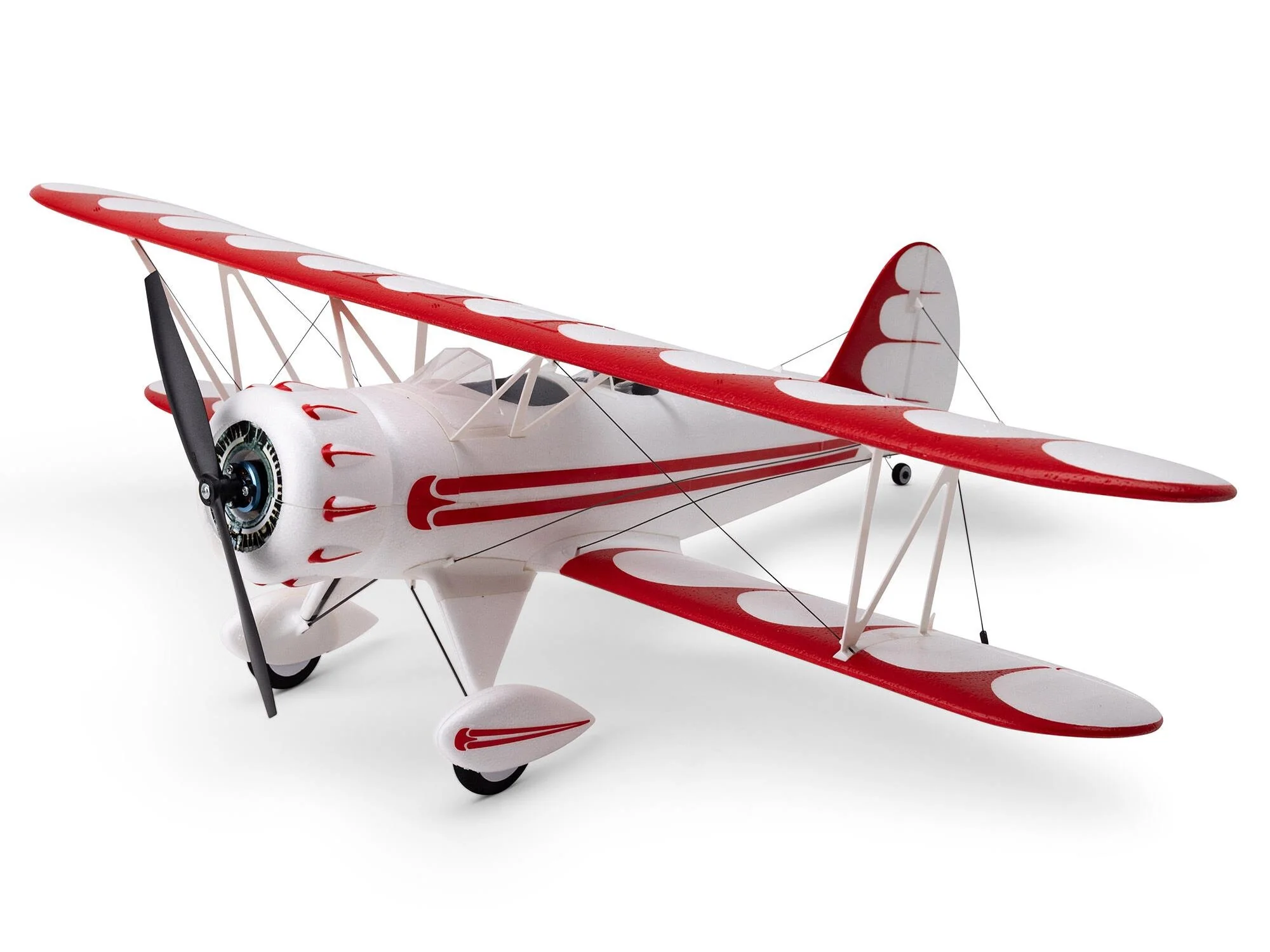 E-Flite UMX Waco BNF Basic with AS3X and SAFE Select - White EFLU53550