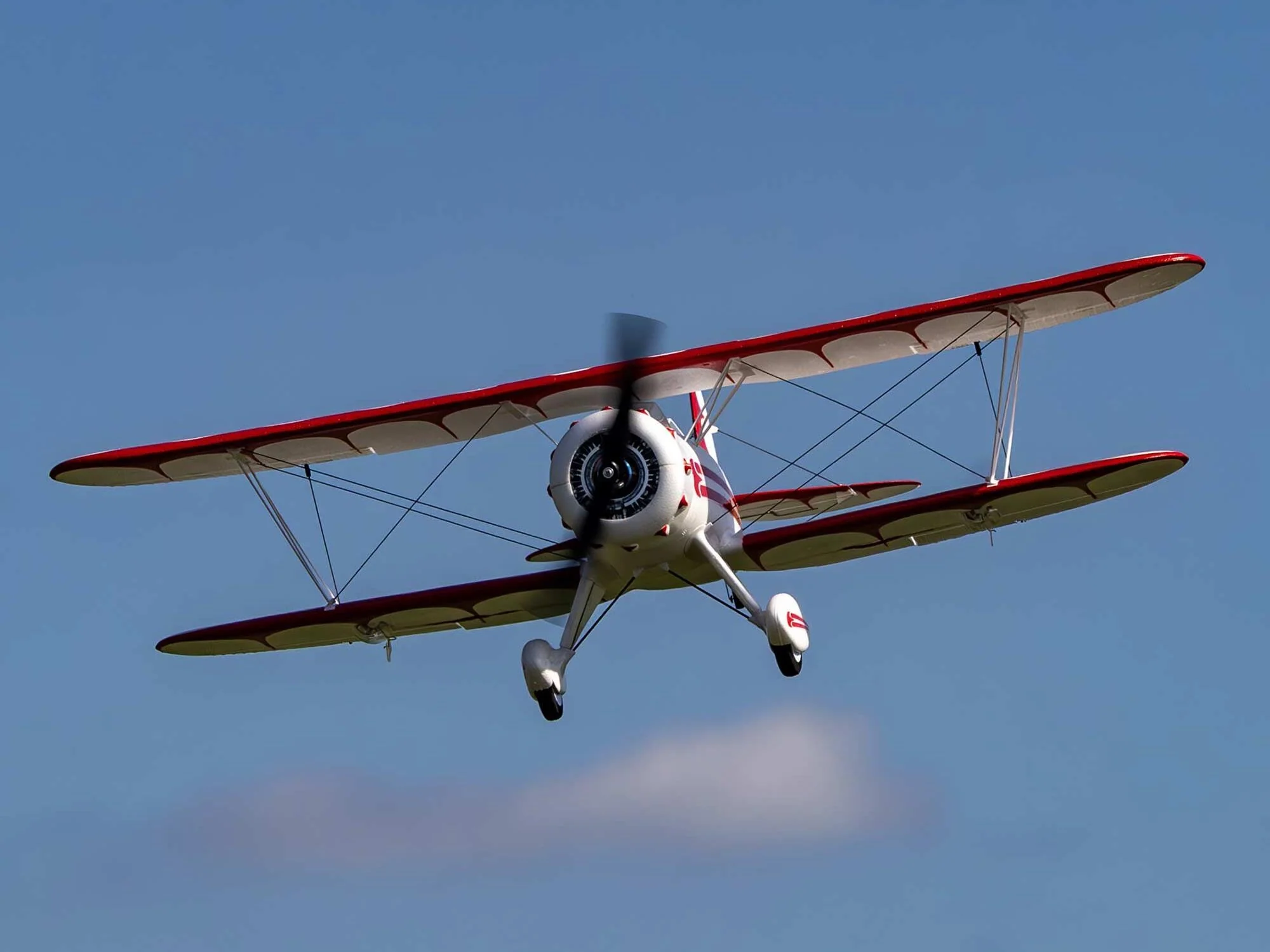 E-Flite UMX Waco BNF Basic with AS3X and SAFE Select - White EFLU53550 - Image 10