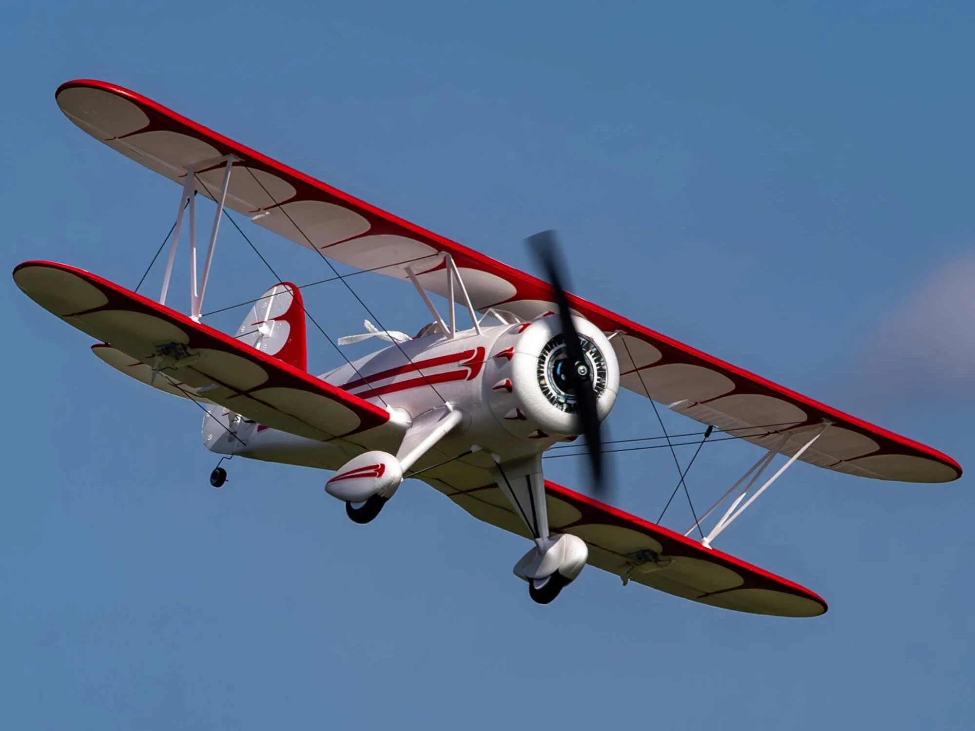 E-Flite UMX Waco BNF Basic with AS3X and SAFE Select - White EFLU53550 - Image 11