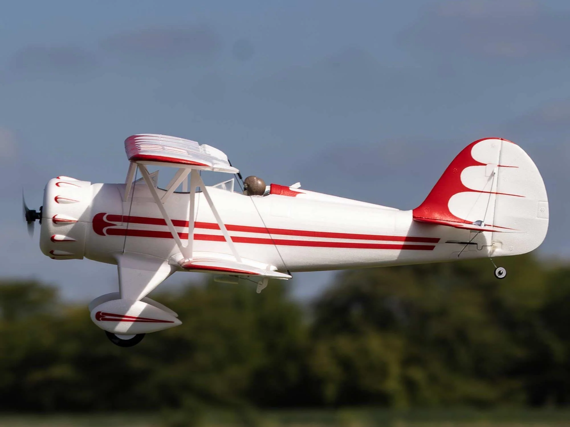 E-Flite UMX Waco BNF Basic with AS3X and SAFE Select - White EFLU53550 - Image 5