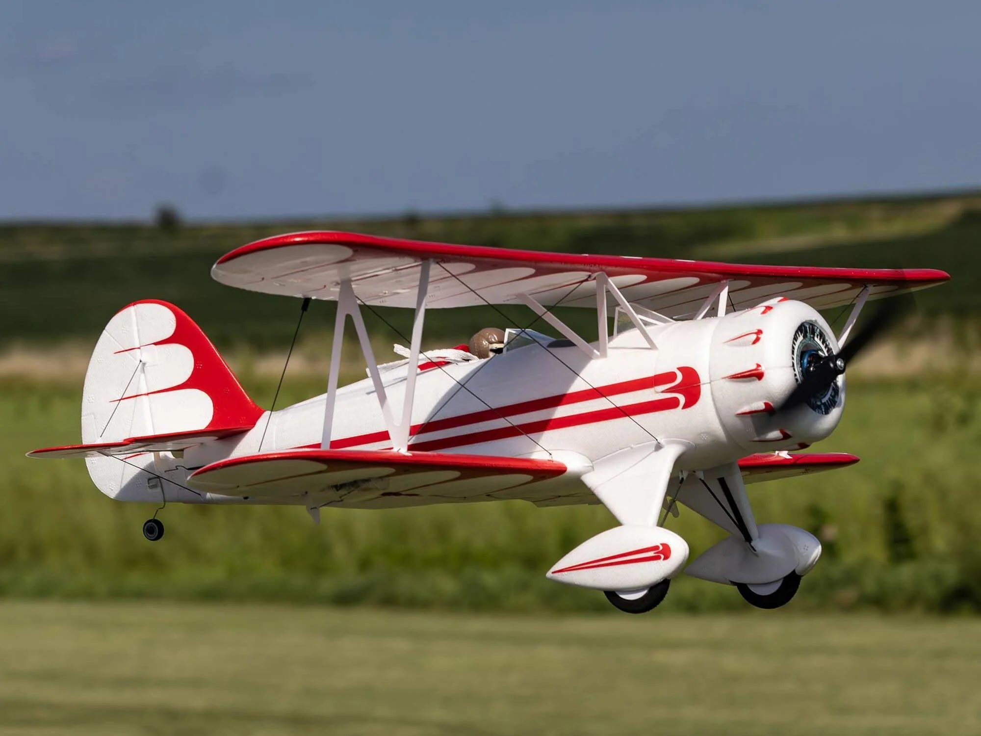 E-Flite UMX Waco BNF Basic with AS3X and SAFE Select - White EFLU53550 - Image 6
