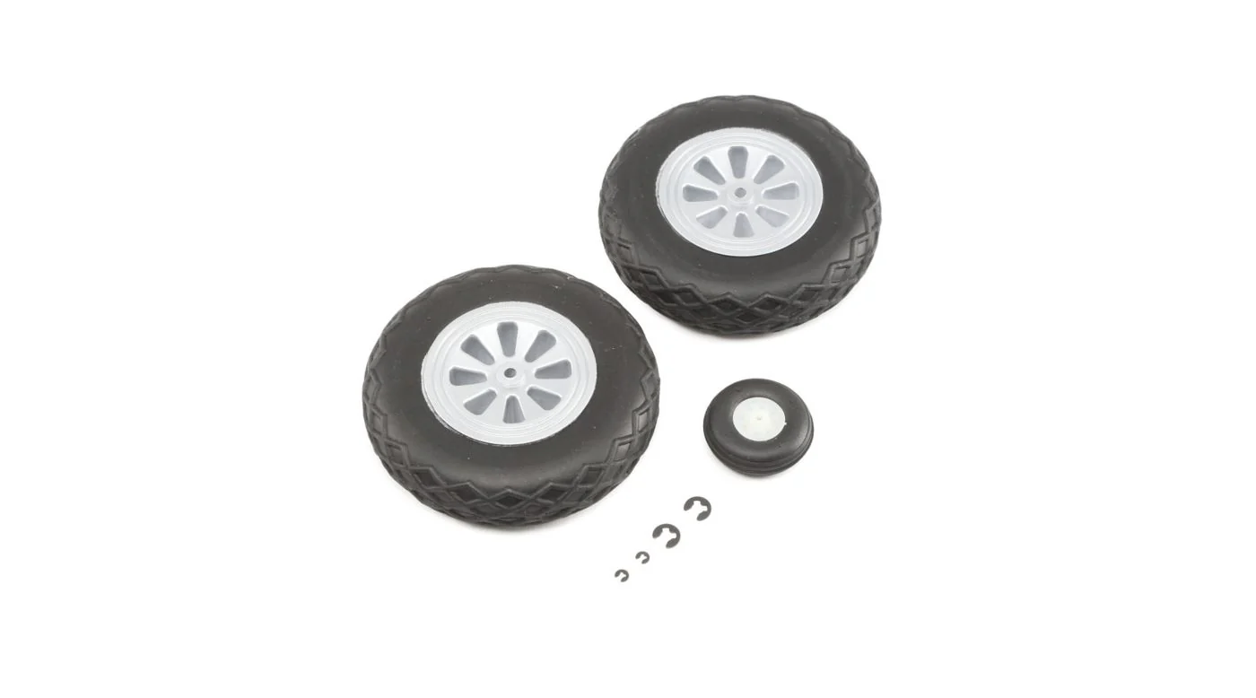 E-Flite Wheel Set: P-47 1.2m EFL8462