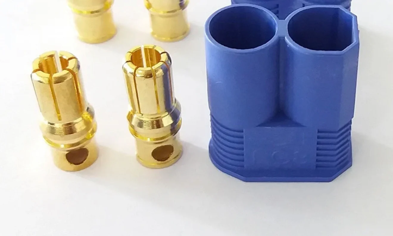 EC8 8mm High Current 190 Amp Battery Connector Male