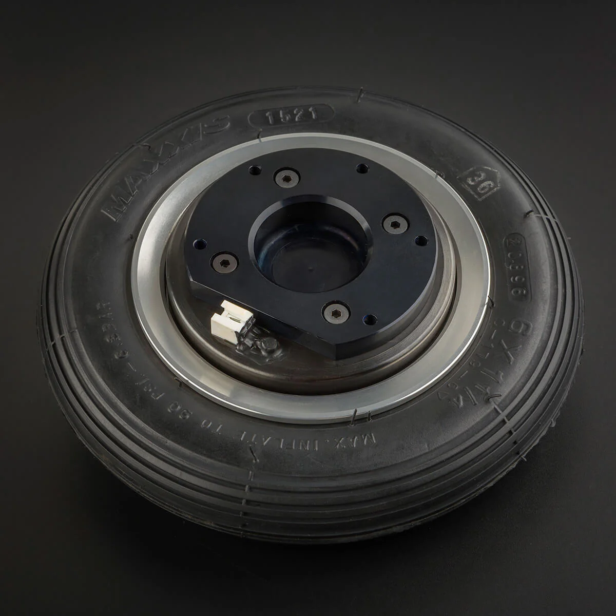 Electron 150mm Main Inflatable Wheels & Brake Set Pair for UAV applications - Image 3