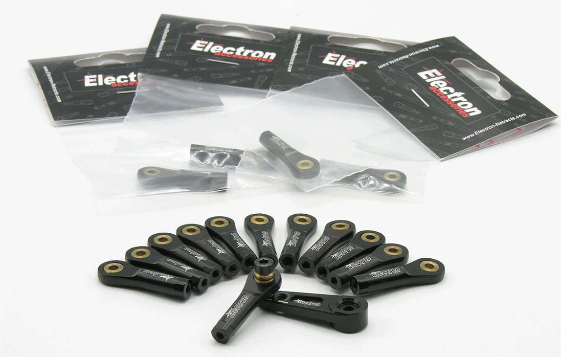 Electron Retracts ALU Ball Link M3 LH Horn 3mm Hole - Image 2