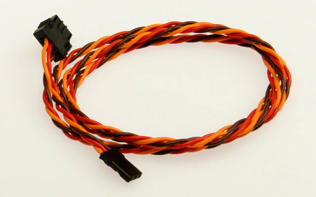 EMCOTEC Wing Connector Fuselage Cable with JR socket 100cm (39,37in) EWC3 A85094