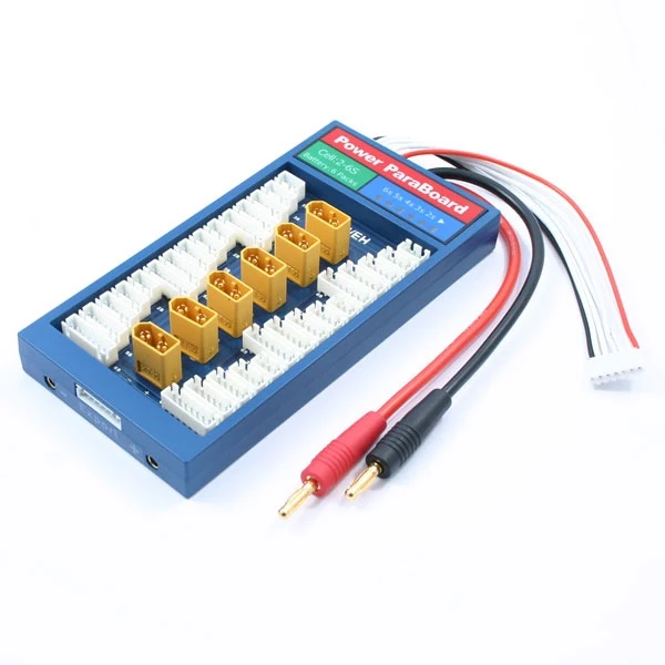 Etronix Power Paraboard 6PK W/XT60 Connector & XH Balance ET0290-PB6