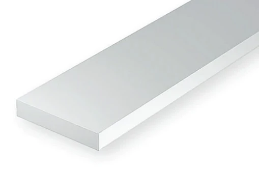 Evergreen .030 x .030" Opaque White Styrene Strip (10 Pack) 131 - Image 3