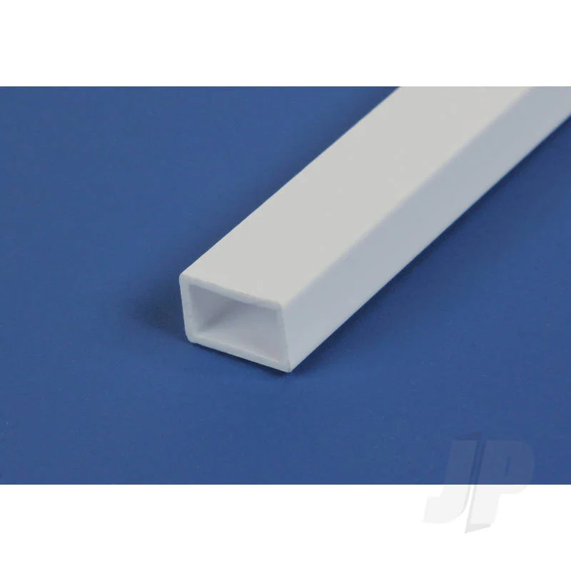 Evergreen 14in (35cm) Rectangular Tube .125x.250in (100 per pack) 6-257
