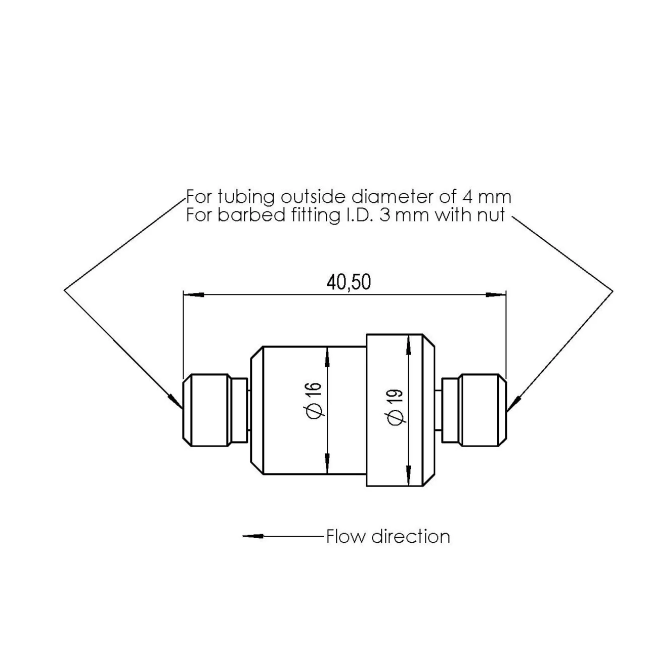 EvoJet Fuel Filter P 0848 - Image 3