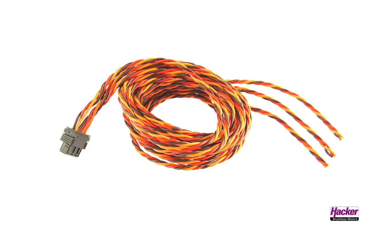 EWC9 fuselage cable with open ends length 200cm (47.24in) A85115