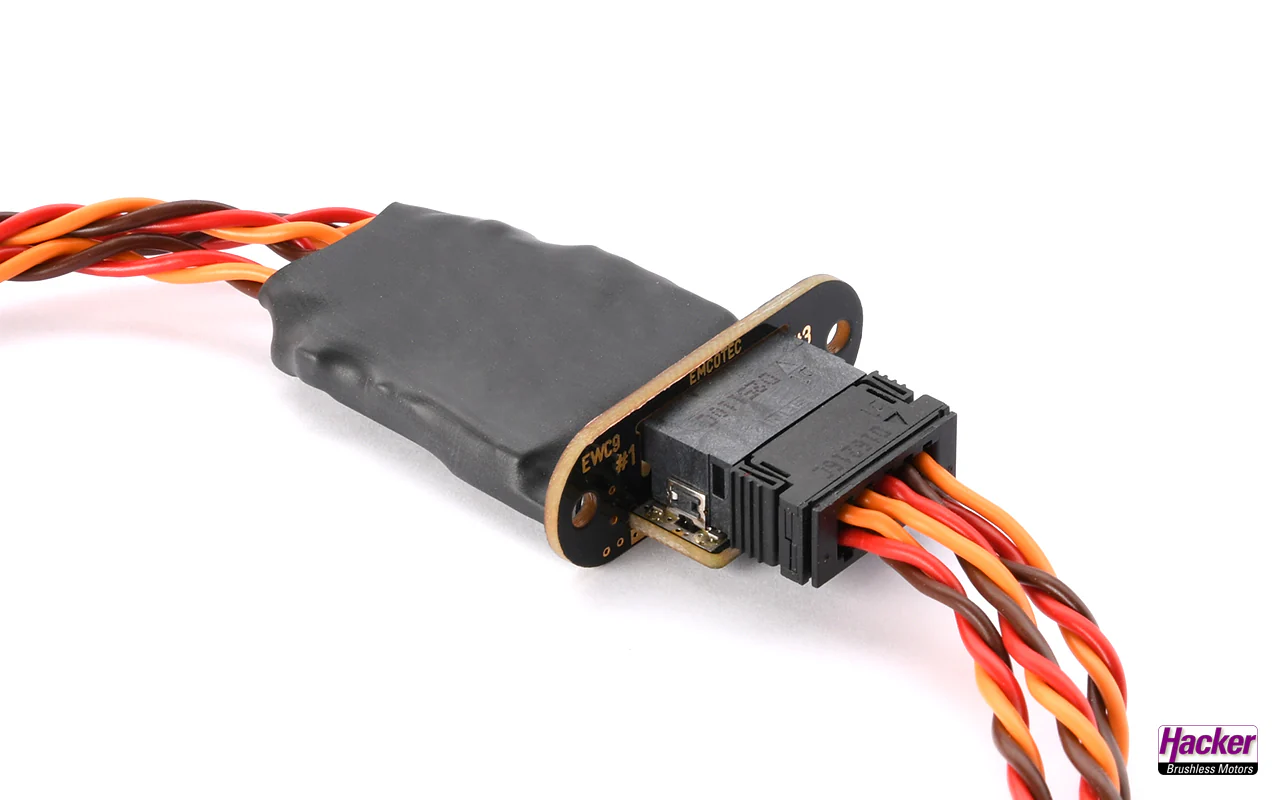 EWC9 fuselage cable with JR socket 100cm (39.37in) A85114 - Image 2