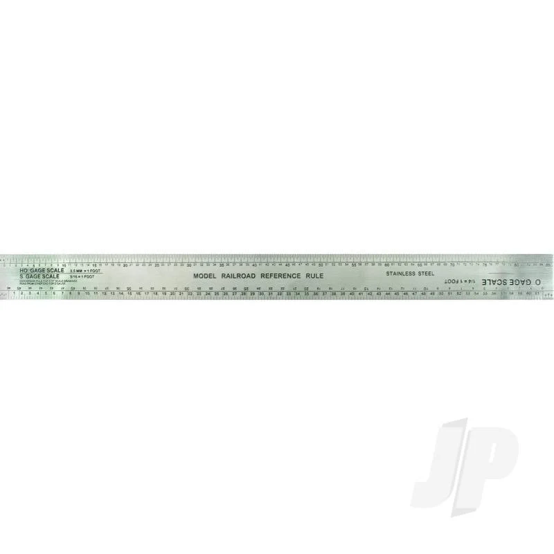 Excel 12in Scale Model Railroad Ruler (Pouch) EXL55777