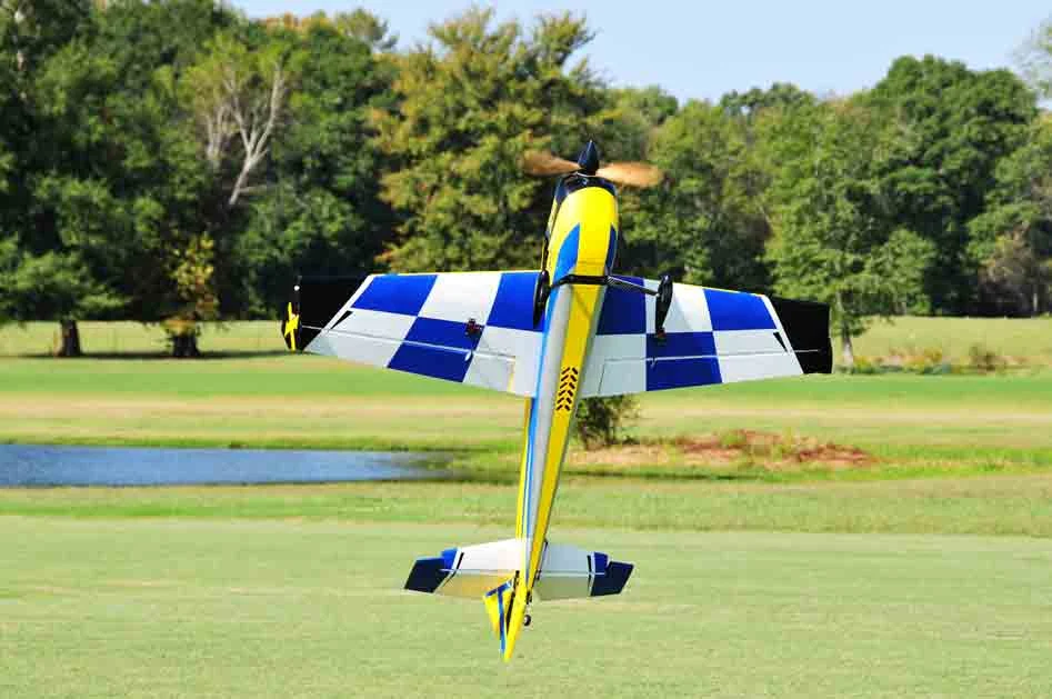 Extreme Flight 3DHS Slick 580 V2 60" Yellow/Blue - Image 4