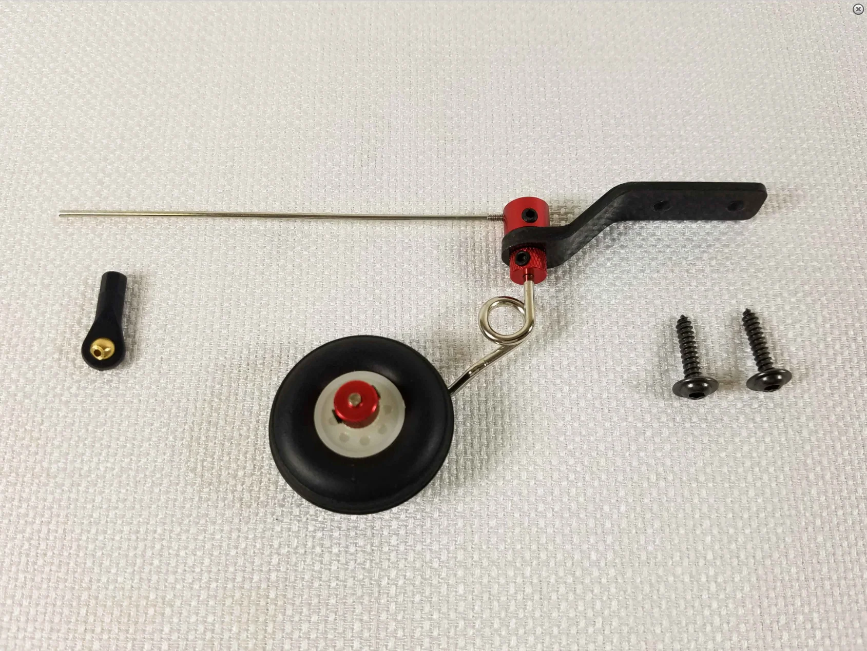 Extreme Flight 48-52" Aircraft Carbon Fiber Tail Wheel Assembly X48TWA