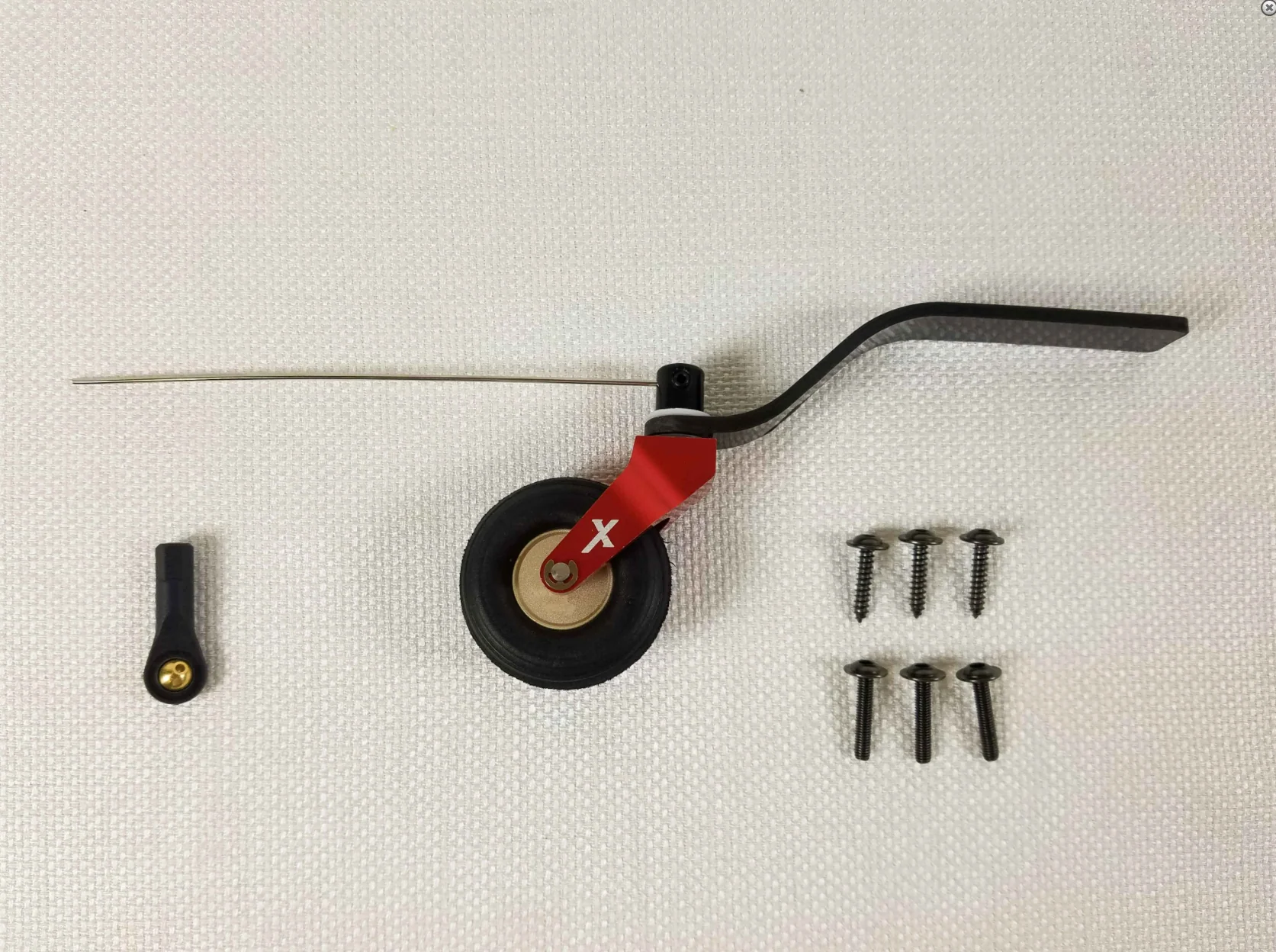Extreme Flight 70-78" Aircraft Carbon Fiber Tail Wheel Assembly X70TWA