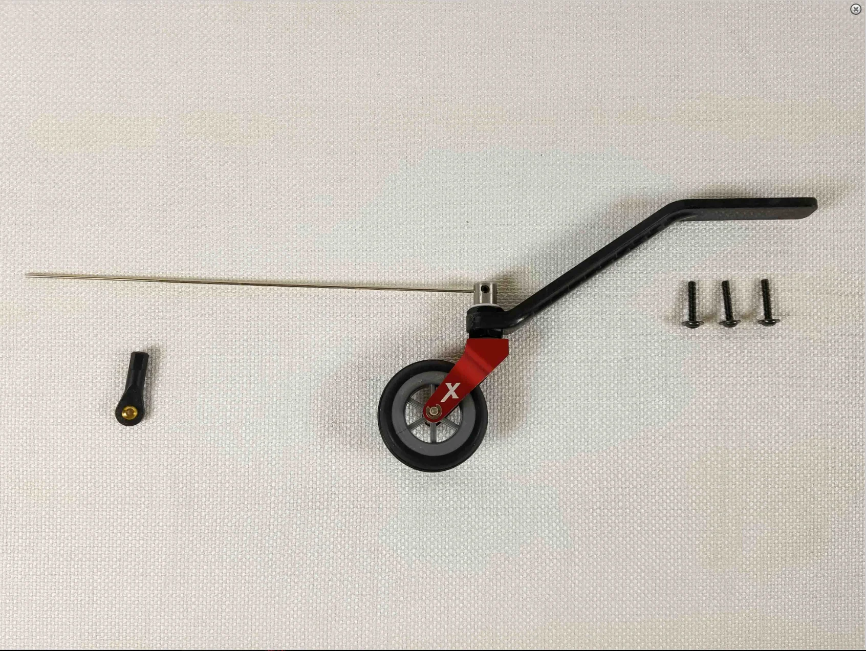 Extreme Flight 79-95" Aircraft Carbon Fibre Tail Wheel Assembly X90TWA