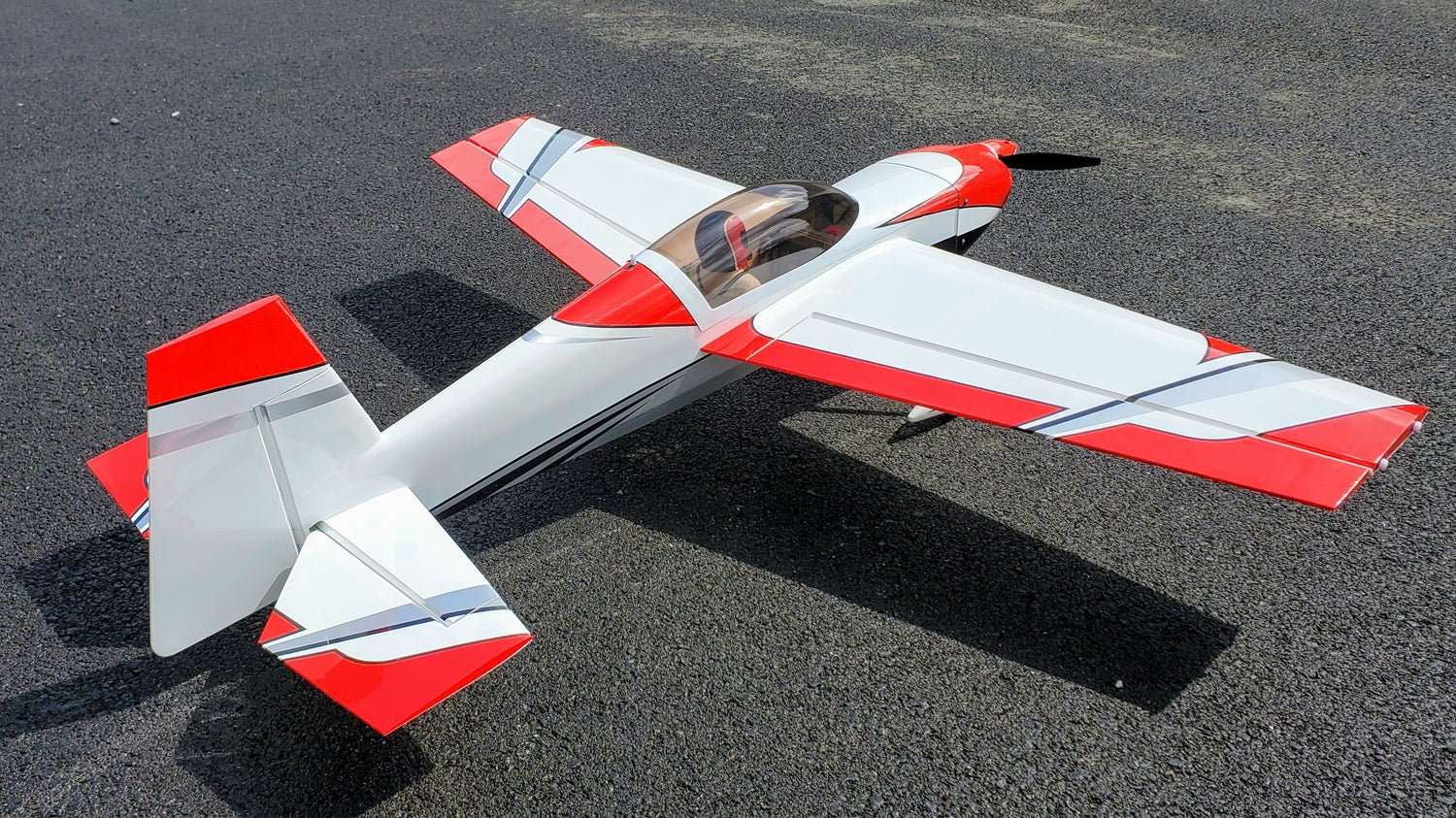 Extreme Flight Edge 540T EXP V2 60" White/Red - Image 3