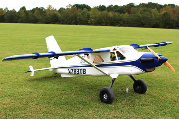 Extreme Flight Legacy Aviation Turbo Bushmaster ARF 84" White/Blue