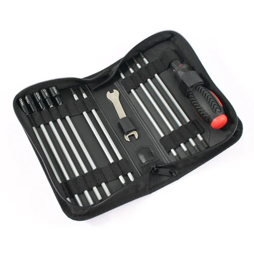 Fastrax 19-In-1 Tool Bag 3xSlot, 3xPh, 6xHex, 4xNut 1x 5/8mm Wrench FAST607