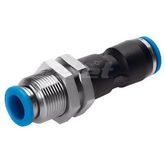 Festo QS Bulkhead One Way Fill Valve 6mm