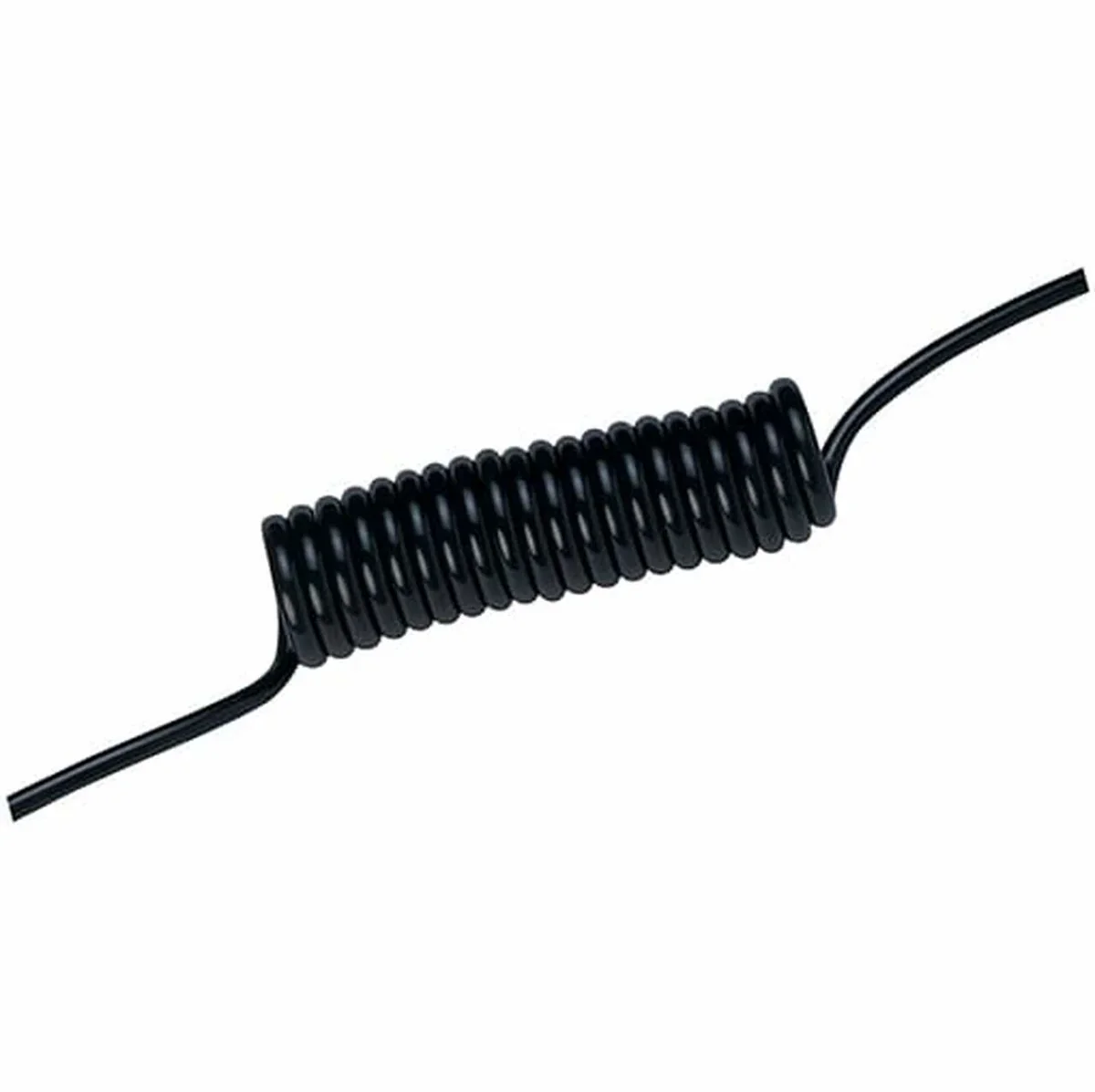 Festo Spiral Plastic Recoil Tubing 6mm Tube 330mm Total Length Ideal for Fuel Caddys & Pumps Working length=1m