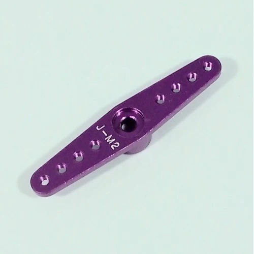 Flightline 2mm Aluminum Servo Full Arm For Spektrum / JR - Purple HFL1071