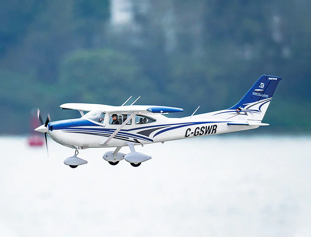 FMS 1500mm Cessna 182 PNP Blue FMS148PBU - Image 2