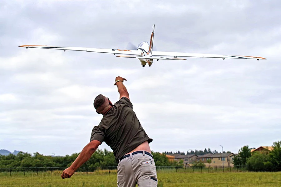 FMS 3000mm Fox Glider ARTF w/o TX/RX/Batt (XT90 Plug) FMS107P - Image 12