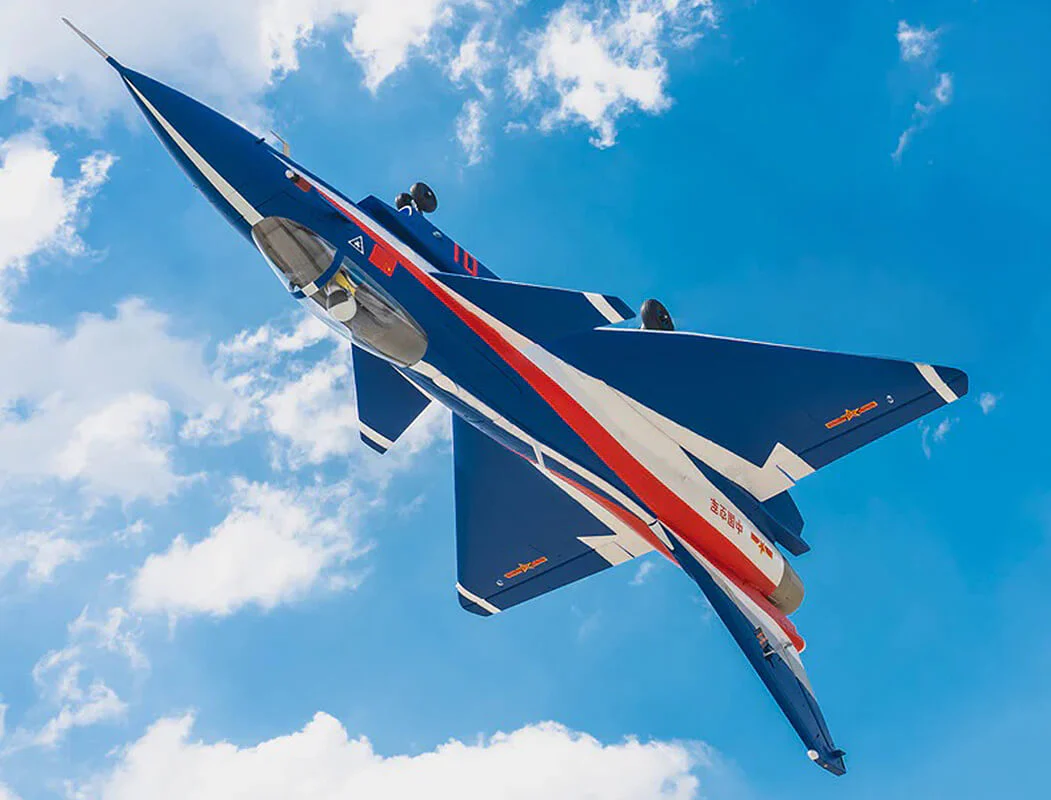 FMS 64mm EDF J-10 With Reflex V3 Blue FMS149PBU-REFV3 - Image 7
