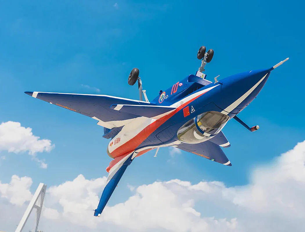 FMS 64mm EDF J-10 With Reflex V3 Blue FMS149PBU-REFV3 - Image 9