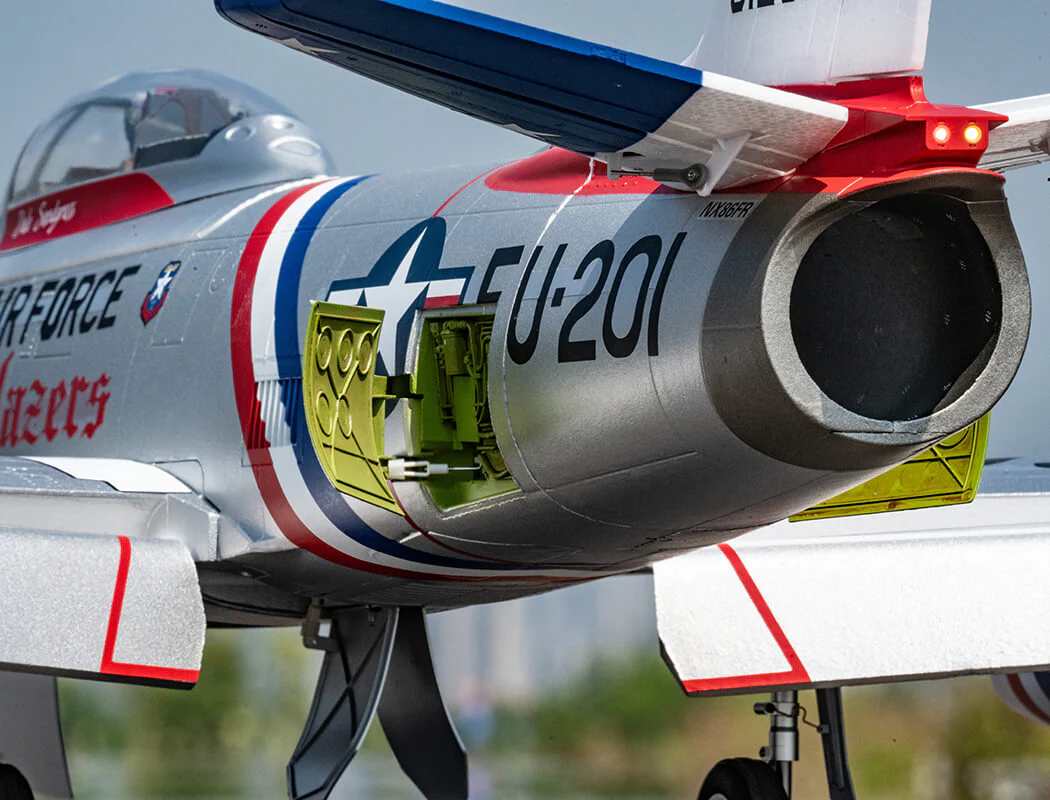FMS 80mm F-86 Skyblazer PNP Blue FMS143PBU - Image 6