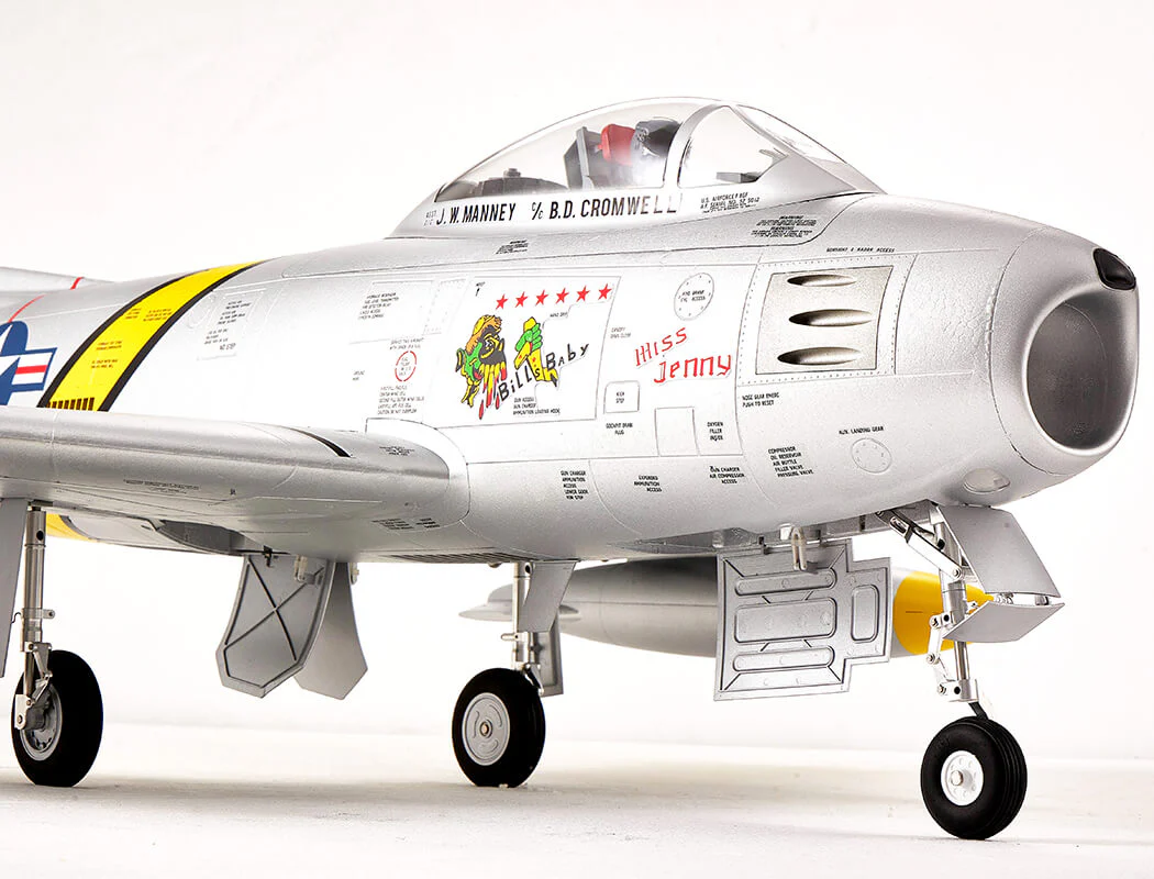 FMS 80mm F-86 The Huff PNP Silver FMS143PSL - Image 13