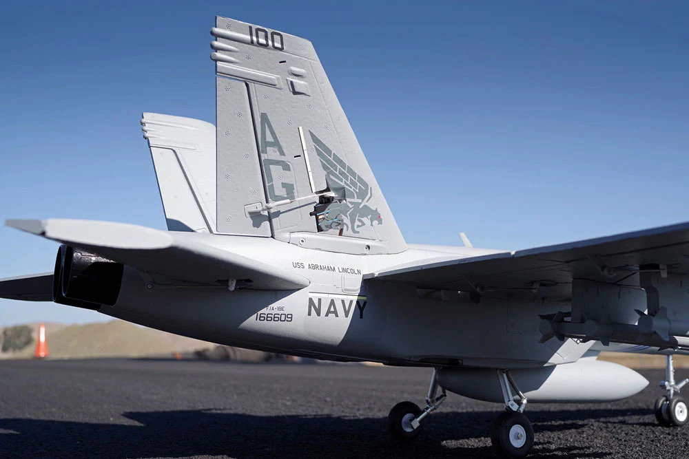 FMS 875mm F/A-18F Hornet 70mm EDF ARTF Grey FMS100P - Image 4