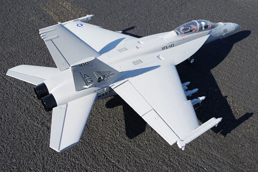 FMS 875mm F/A-18F Hornet 70mm EDF ARTF Grey FMS100P - Image 5