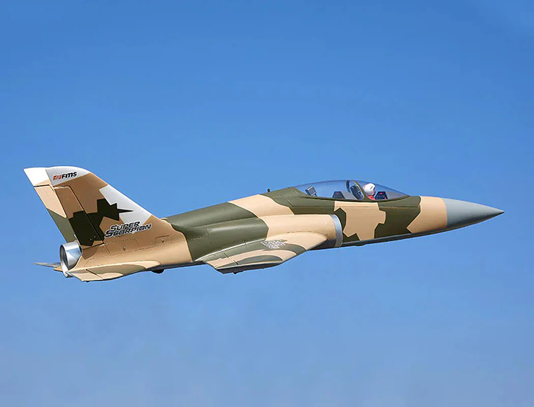 FMS 90MM EDF SUPER SCORPION PNP V2 8S JET - CAMO FMS145PCM8S - Image 5