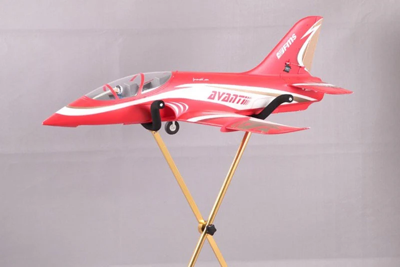 FMS Model Airplane X Display Model Stand / Holder V2 in Red Ideal for Gliders and models up to around 50kg FMSA007R - Image 3