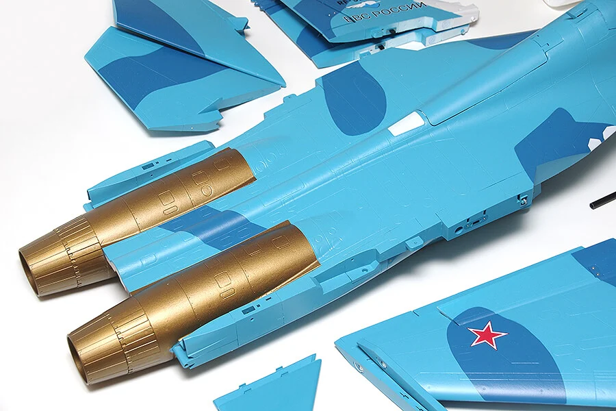FMS Twin 70mm EDF SU-27 ARTF Blue FMS119P - Image 9